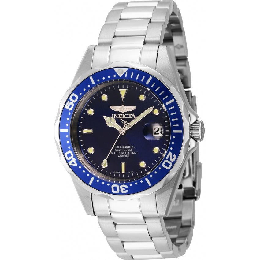 Reloj Invicta Pro Diver para caballero banda de metal 38 mm