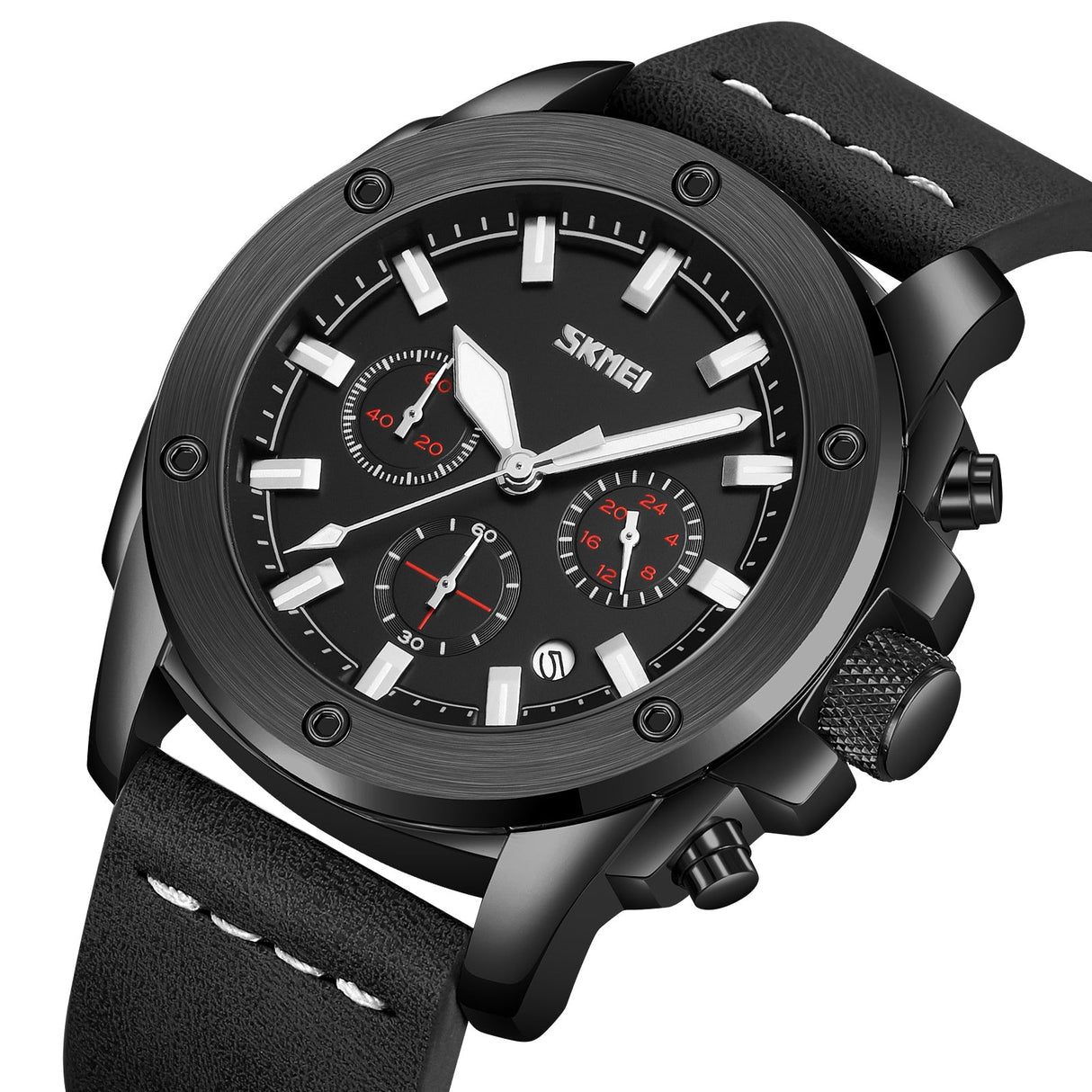 9327 Reloj SKMEI para hombre pulsera de cuero