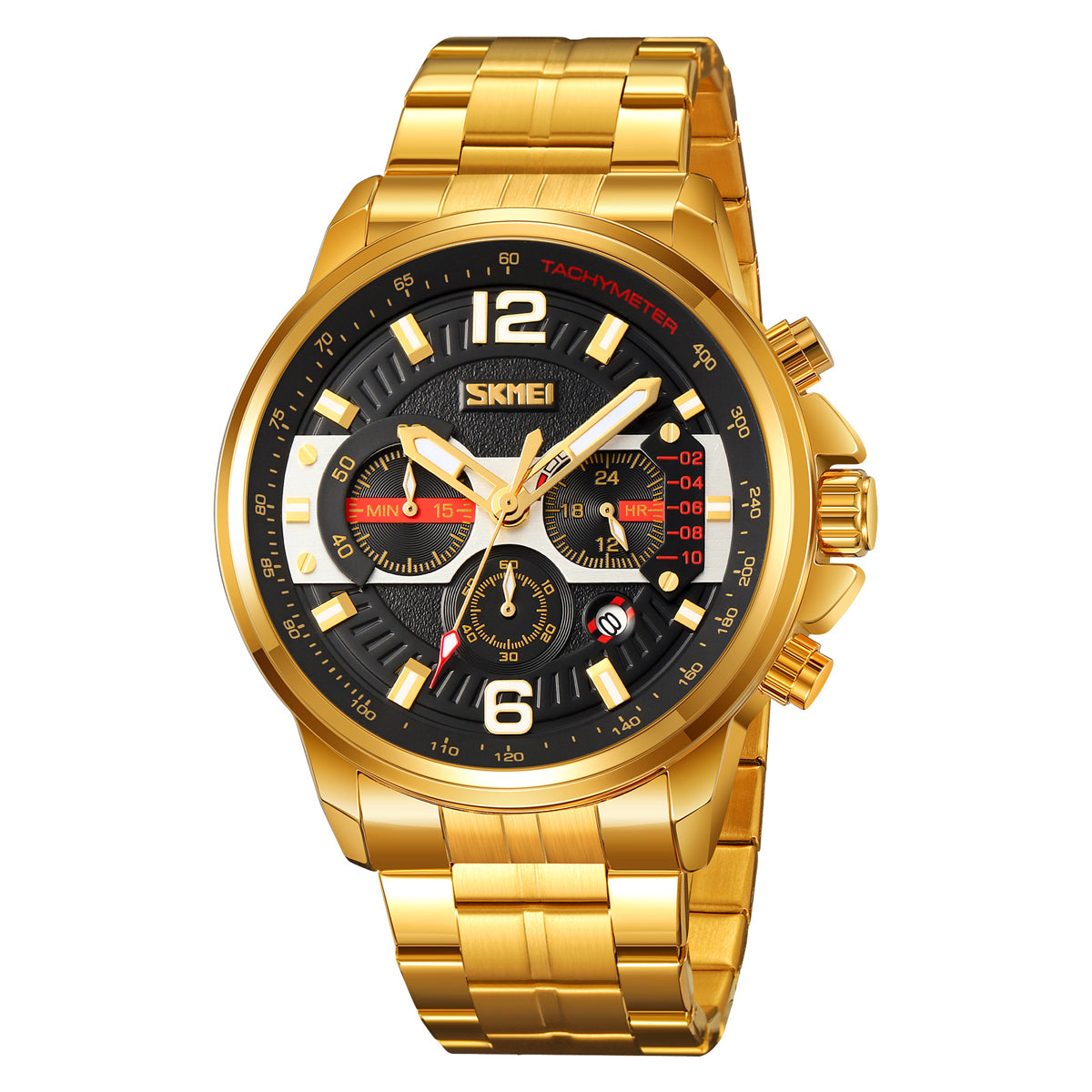 9332  Reloj Skmei para hombre pulsera de metal