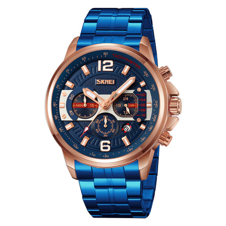 9332  Reloj Skmei para hombre pulsera de metal