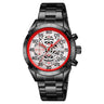 9338 Reloj Skmei para hombre pulsera de acero inoxidable