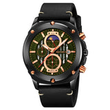 9351 Reloj Skmei para caballero pulsera de cuero