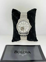 96A100 Reloj Bulova para caballero pulsera de acero inoxidable