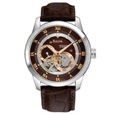 96A120 Reloj Bulova Sutton de hombre pulsera de piel 41 mm