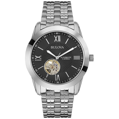 96A158 Bulova Automatic Skeleton Reloj para Hombre