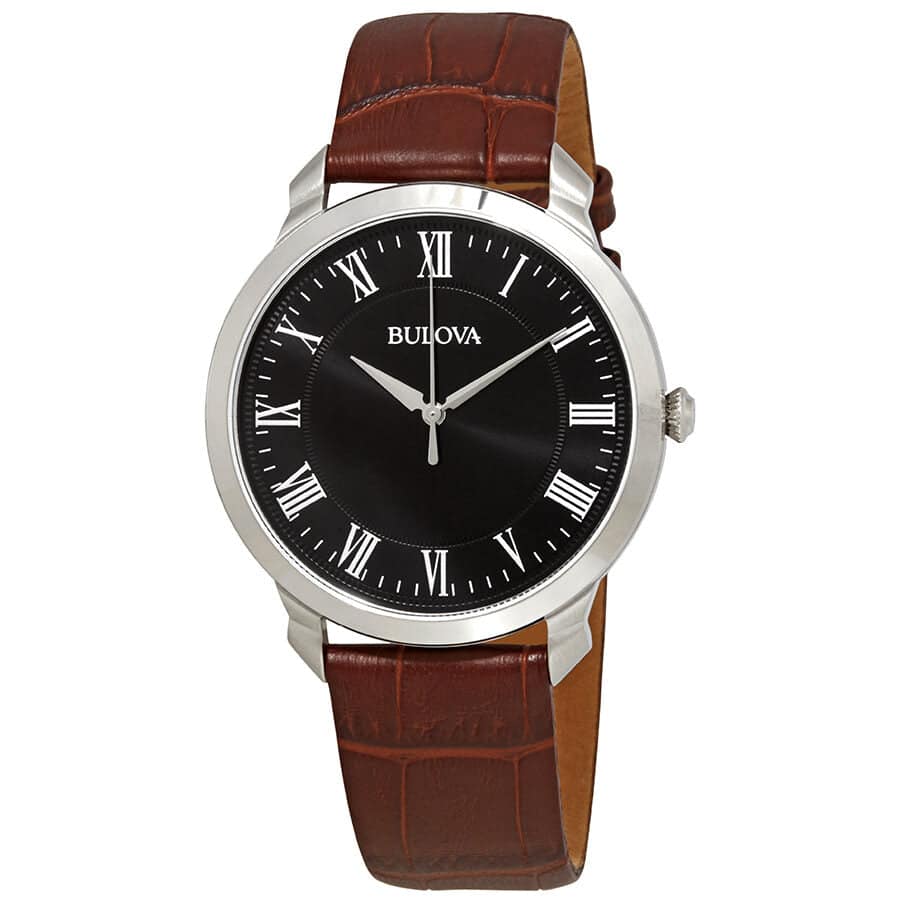 96A184 Reloj Bulova Classic para hombre pulsera de piel