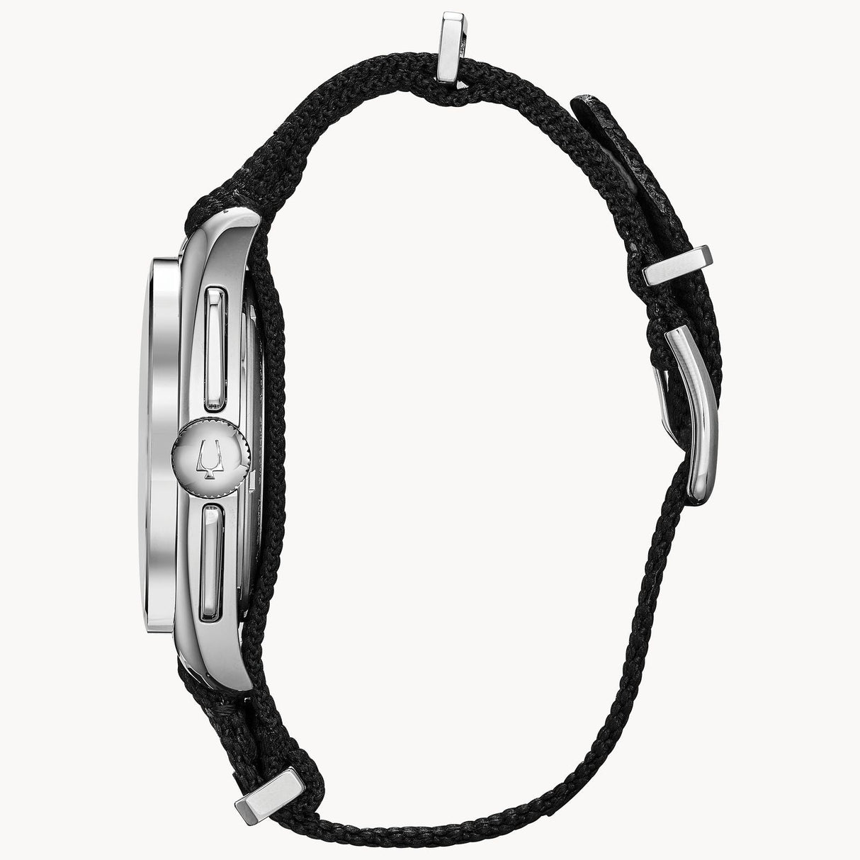 96A225 Reloj Bulova Lunar Pilot de caballero pulsera de tela 45 mm