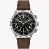 96A245 Bulova A-15 Pilot de hombre pulsera de cuero