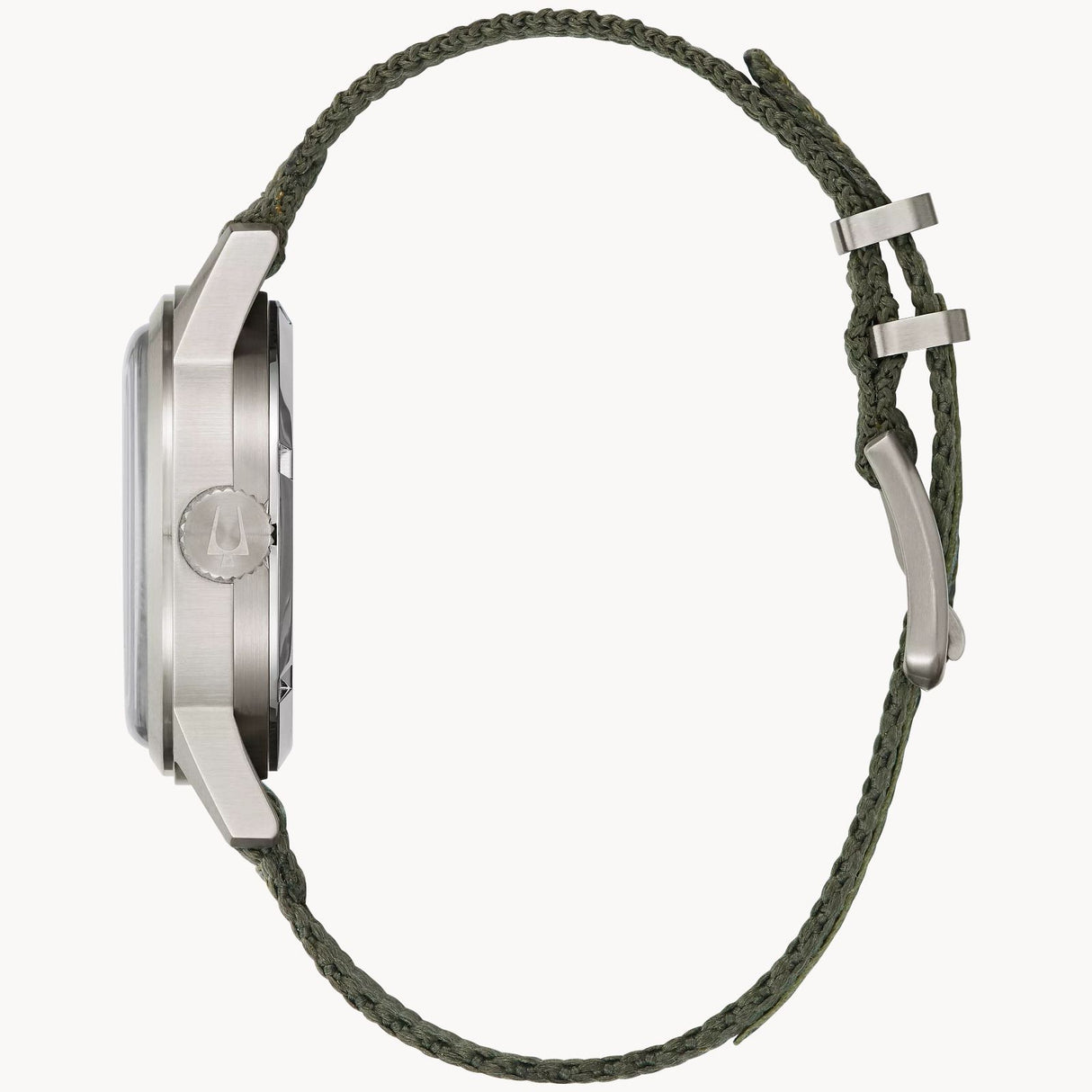 96A259 Bulova Hack Watch de caballero pulsera de tela