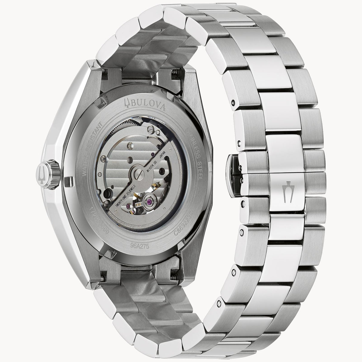 96A275 Reloj Bulova Surveyor de hombre pulsera de metal 42 mm