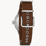 96A282 Bulova A-11 Hack Watch para caballero pulsera de tela