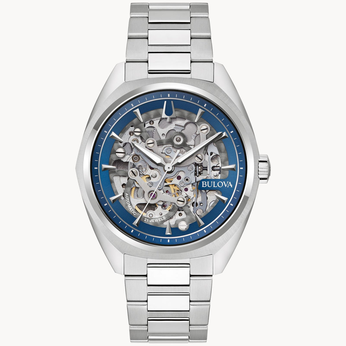 96A292 Reloj Bulova Surveyor de hombre banda de metal