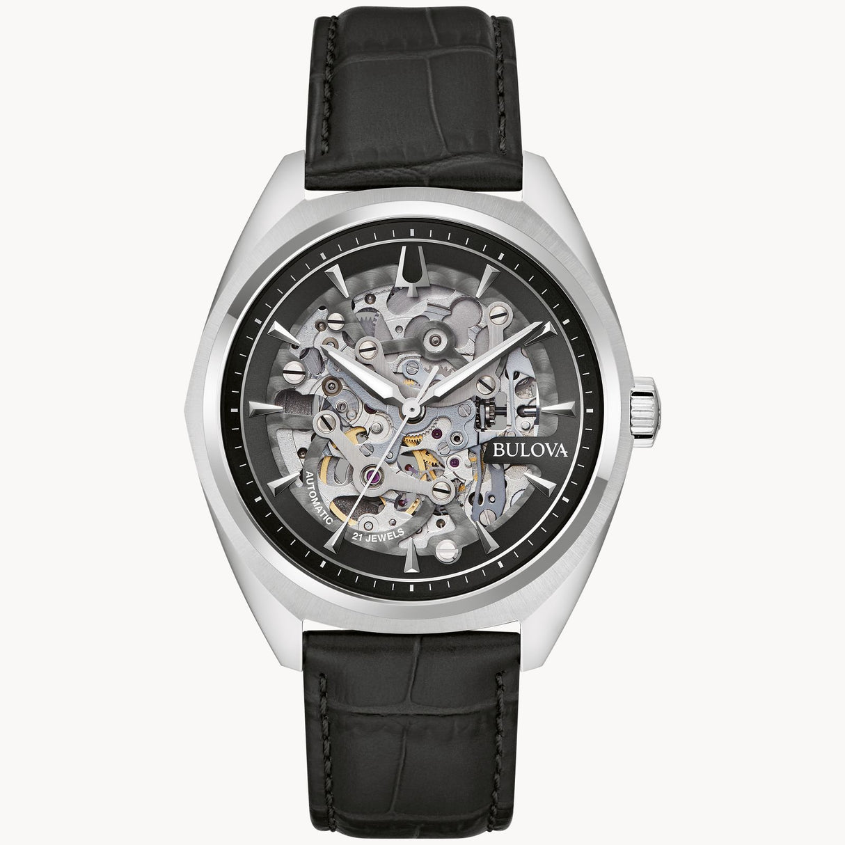 96A310 Reloj Bulova Surveyor de caballero correa de piel