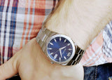 96B220 Reloj Bulova Dress de hombre correa de metal