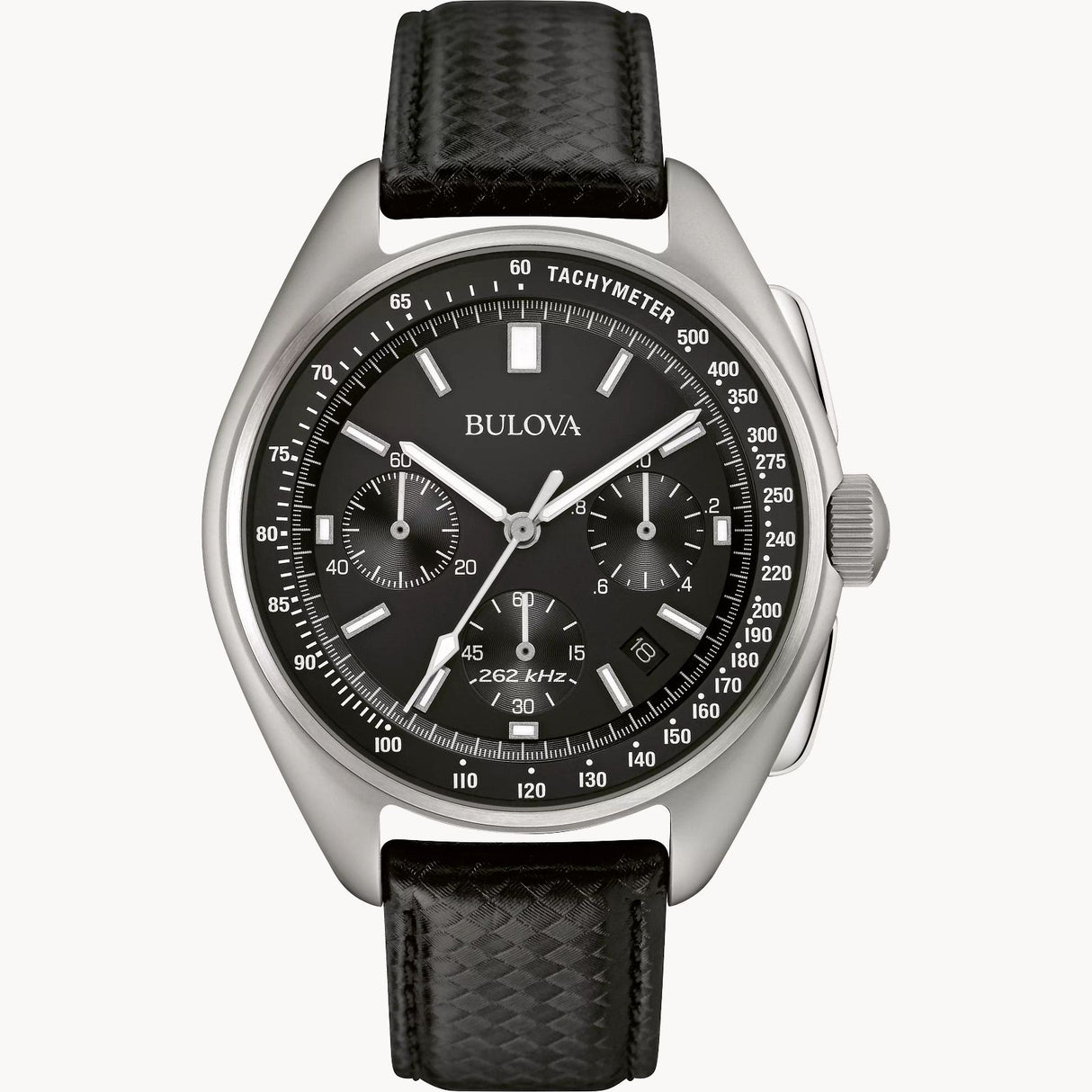 96B251 Reloj Bulova Lunar Pilot de caballero pulsera de cuero
