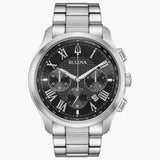 96B288 Bulova Wilton de caballero pulsera de metal