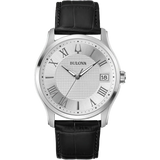 96B388 Reloj Bulova Wilton de hombre banda de piel 41 mm