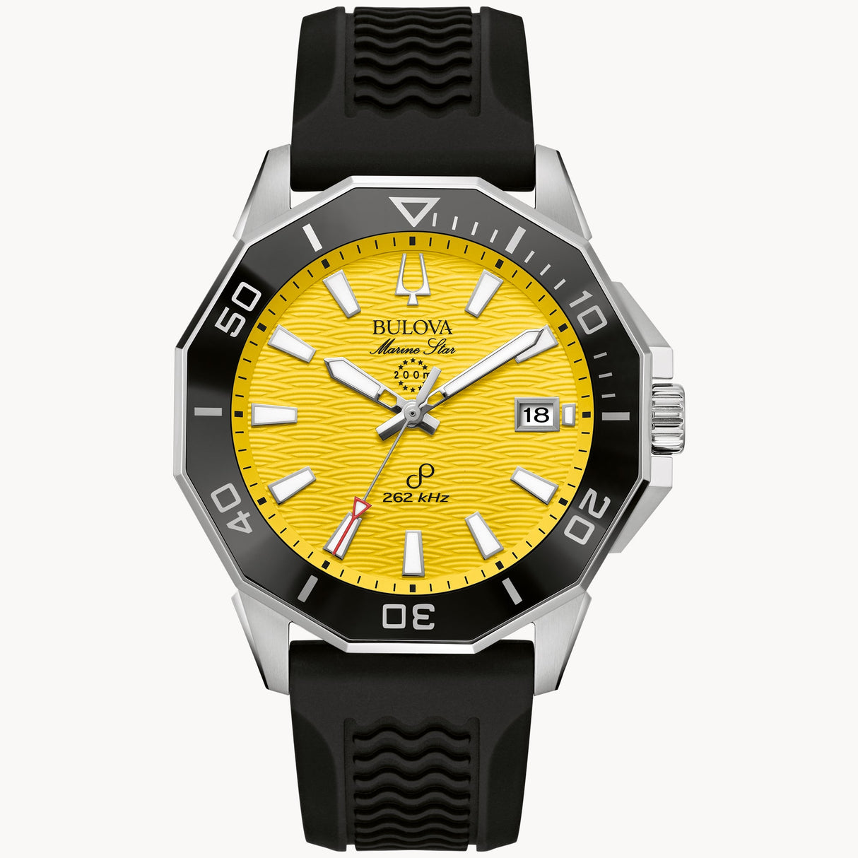 96B431 Reloj Bulova Marine Star de hombre pulsera de silicona