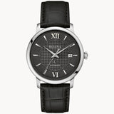 96B441 Reloj Bulova Hudson de caballero pulsera de cuero