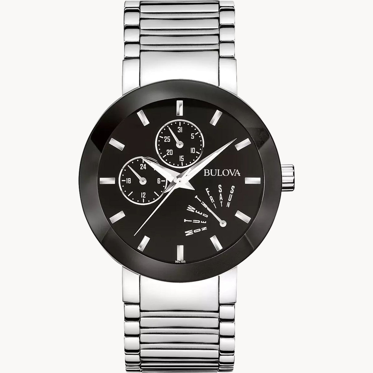 96C105 Reloj Bulova Futuro de hombre pulsera de metal