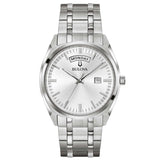 96C127 Reloj Bulova Surveyor Day Date de hombre pulsera de metal