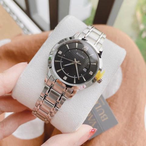 96D141 Reloj Bulova Diamond de hombre pulsera de metal