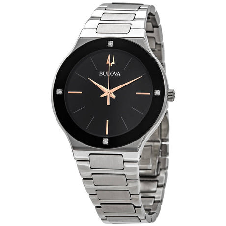 96E117 Bulova Cuarzo Reloj para Hombre