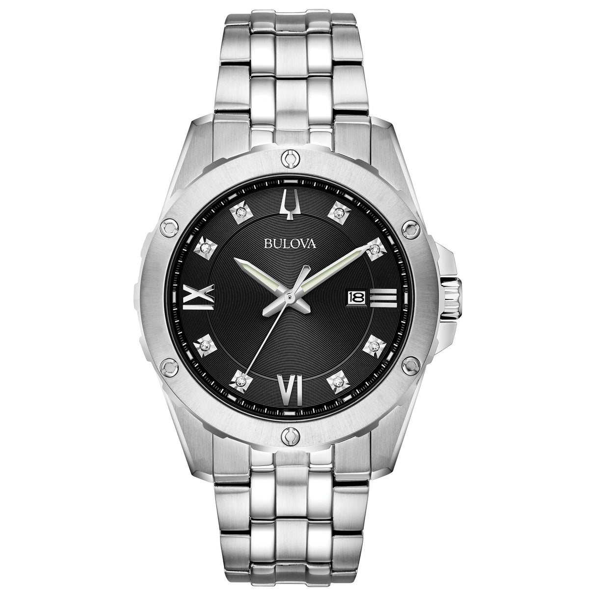 96K106 Reloj Bulova para Caballero pulsera de metal