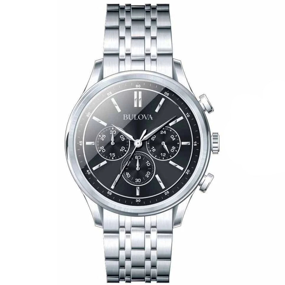 96K107 Bulova Classic de hombre pulsera de metal