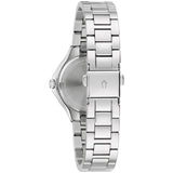96L300 Reloj Bulova Crystal de mujer pulsera de metal 30 mm