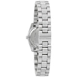 96L313 Reloj Bulova Crystal de señorita pulsera de metal