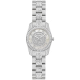 96L313 Reloj Bulova Crystal de señorita pulsera de metal