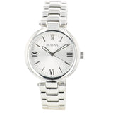 96P151 Reloj Bulova Diamond de mujer correa de metal