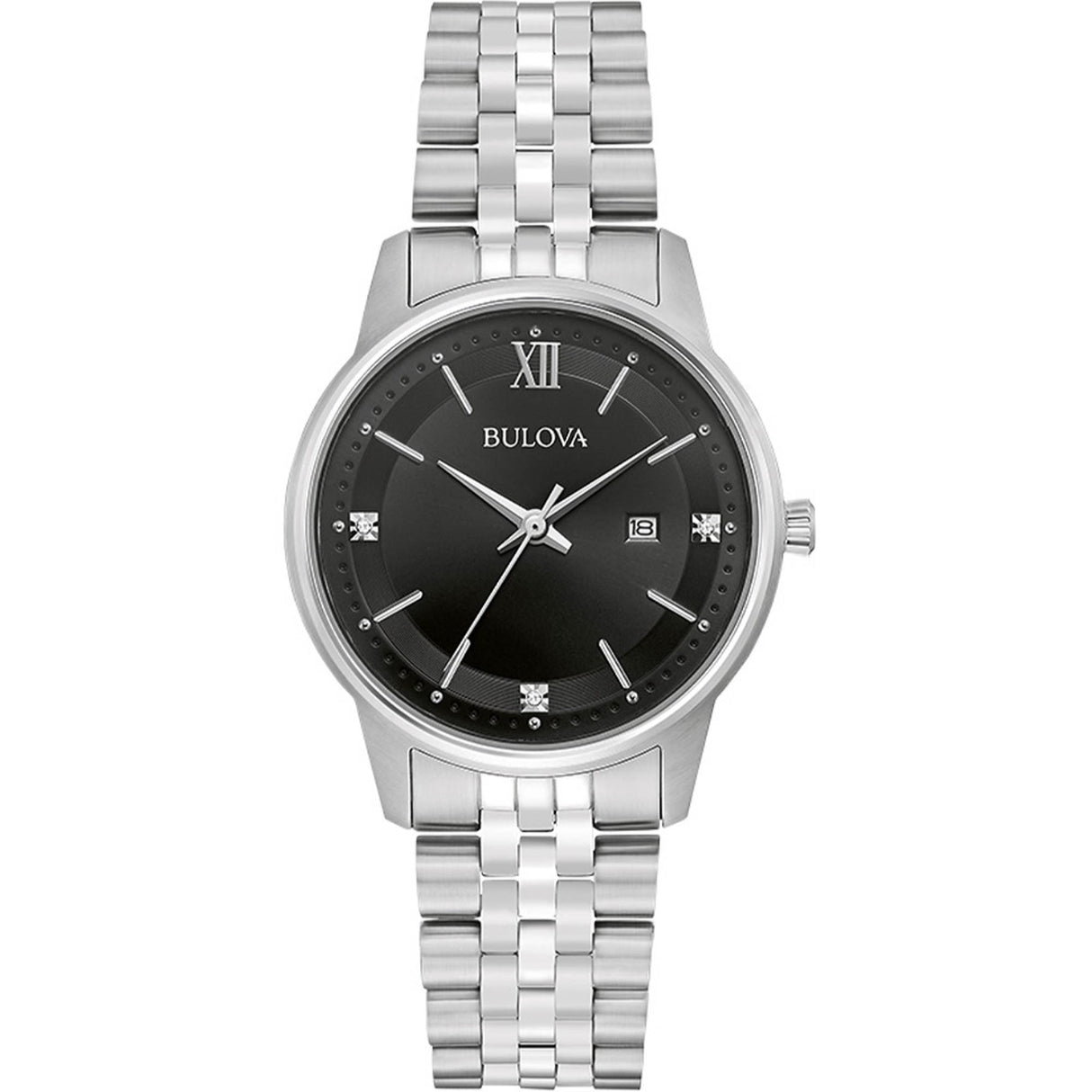 96P226 Bulova Diamond Accent Reloj para Mujer