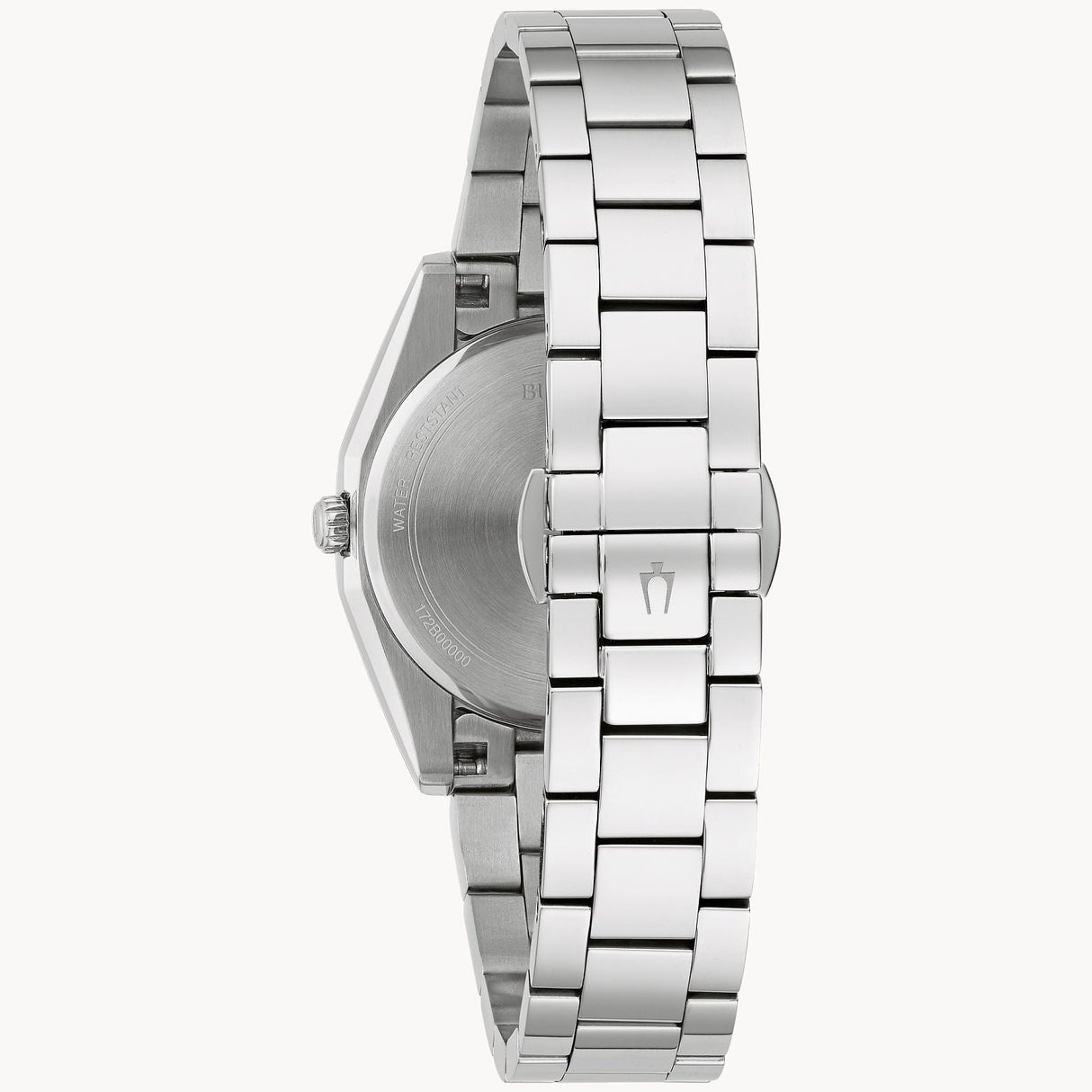 96P229 Reloj Bulova Surveyor de dama banda de metal