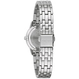 96X155 Reloj Bulova Crystal de señorita pulsera de metal 27 mm