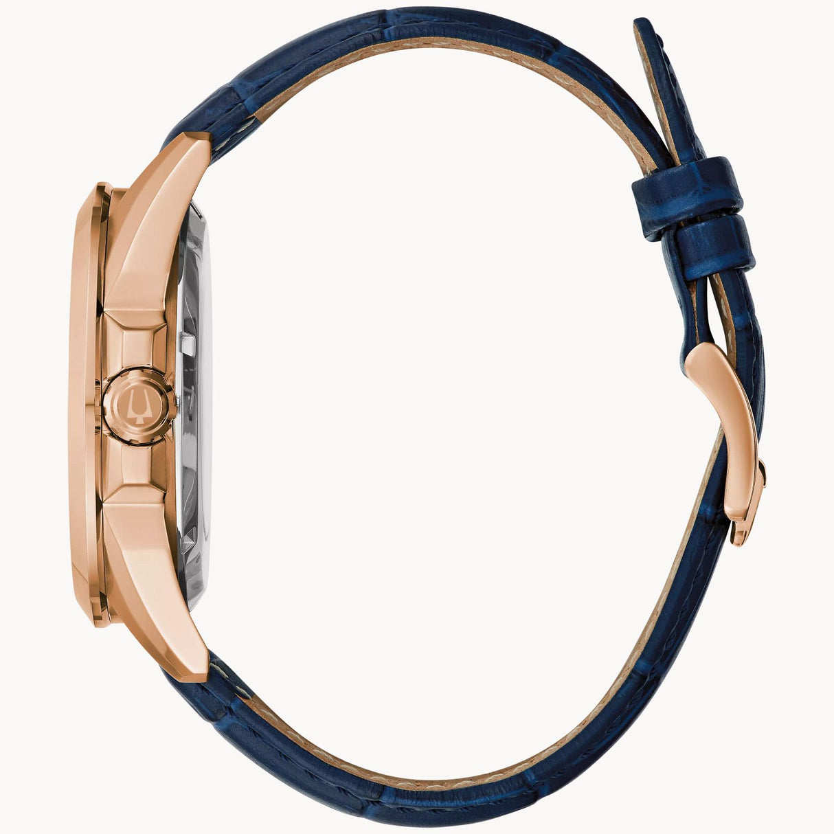 97A161 Bulova Sutton de hombre pulsera de cuero