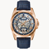 97A161 Bulova Sutton de hombre pulsera de cuero