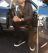 97B204 Reloj Bulova Frank Sinatra de caballero pulsera de cuero