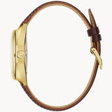 97B214 Reloj Bulova Jet Star de caballero pulsera de cuero 40 mm