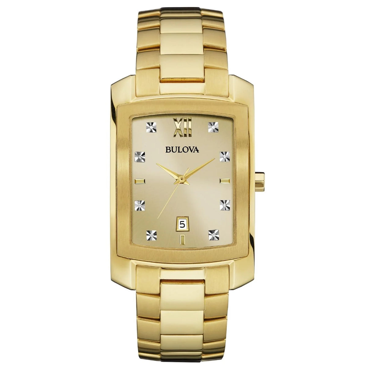 97D107 Reloj Bulova de hombre pulsera de metal