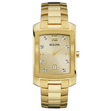 97D107 Reloj Bulova de hombre pulsera de metal