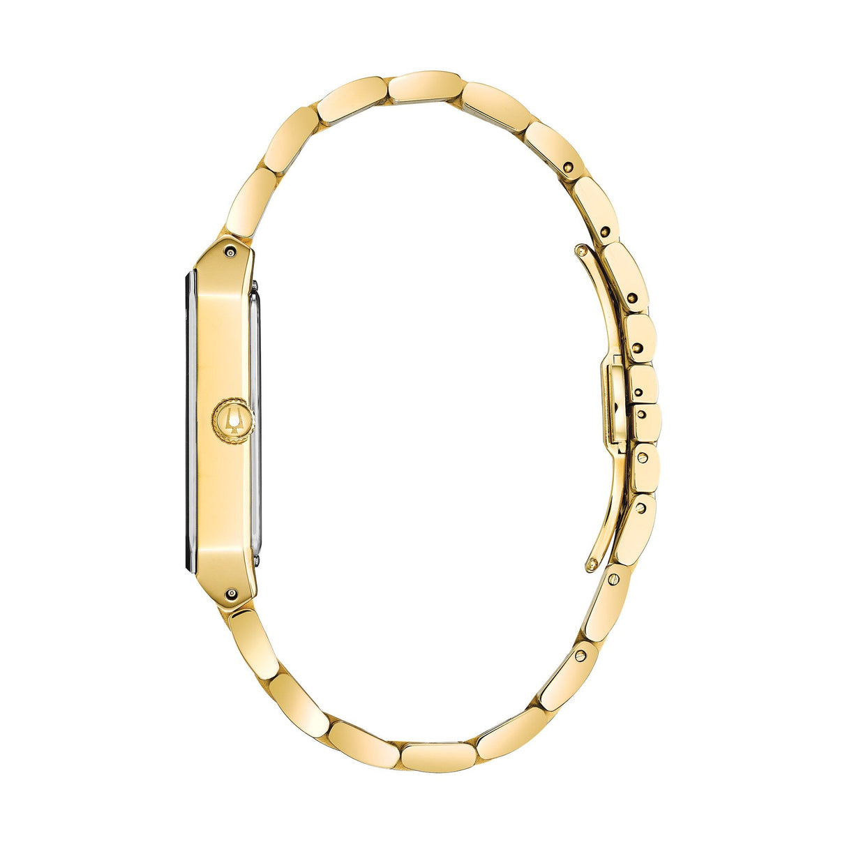 97D118 Reloj Bulova Diamond de hombre banda de metal