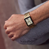 97D120 Reloj Bulova Diamond Champagne para Caballero