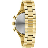 97D131 Reloj Bulova con Esfera Dorada y Diamantes para Hombre