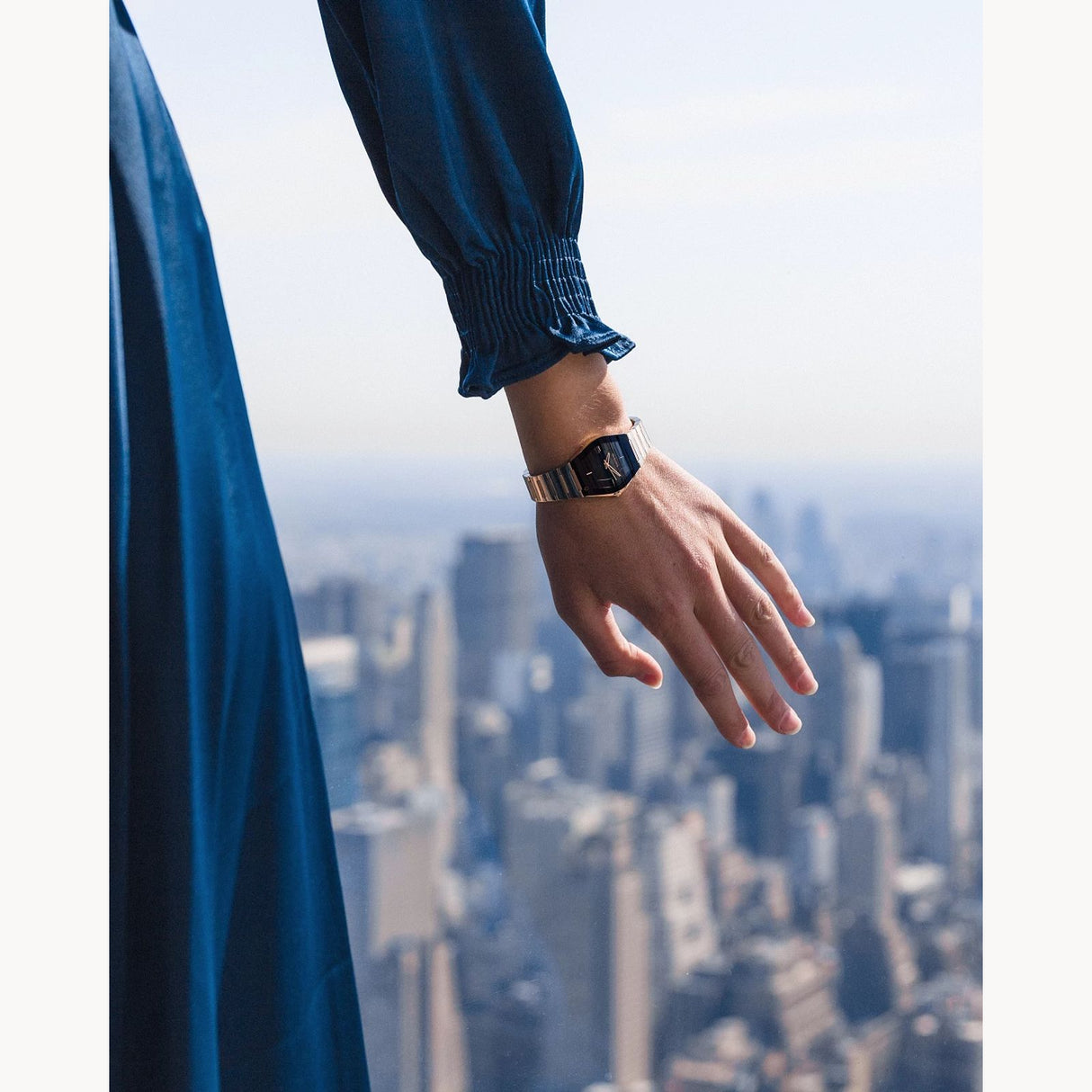 97L164 Reloj Bulova Gemini de mujer banda de metal 30 mm
