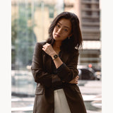 97L164 Reloj Bulova Gemini de mujer banda de metal 30 mm