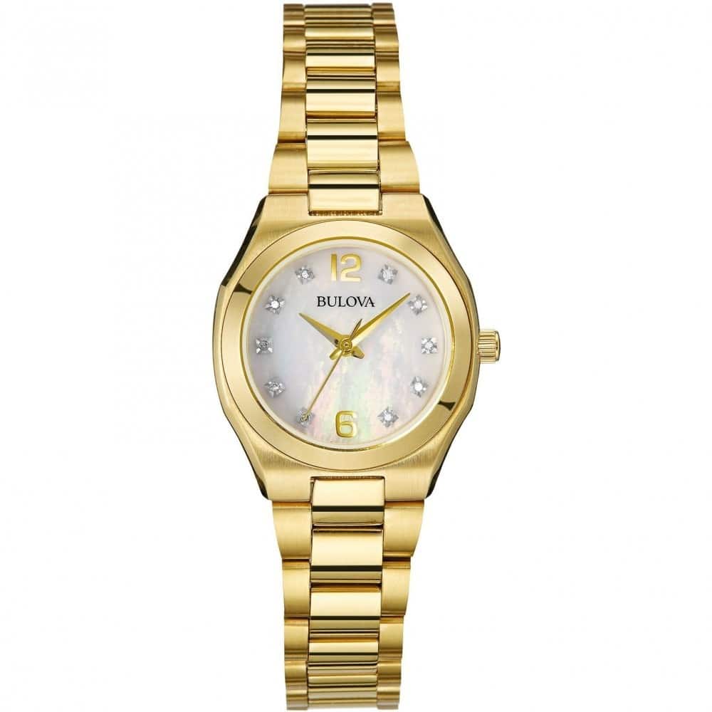 97P109 Bulova Diamond Accent Reloj para Mujer