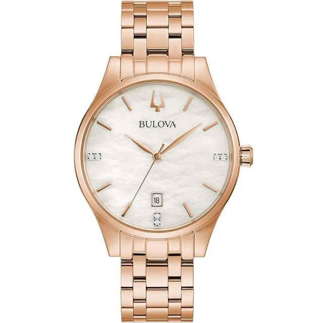 97P152 Reloj Bulova Diamond Clásico para Mujer