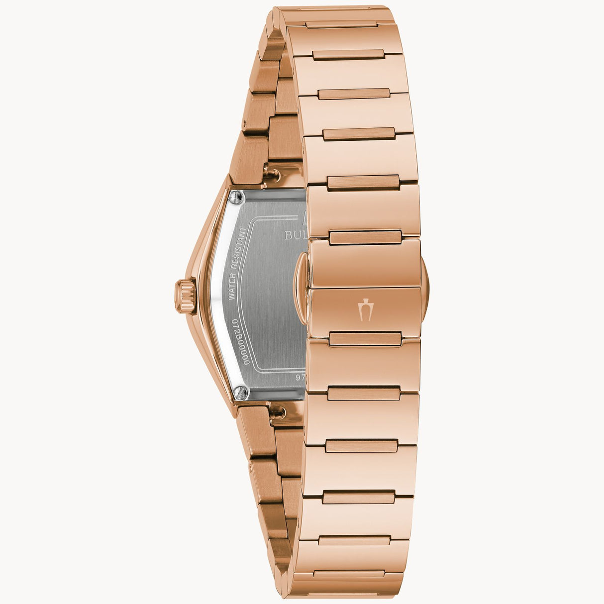 97P158 Reloj Bulova Gemini de señorita pulsera de metal 30 mm